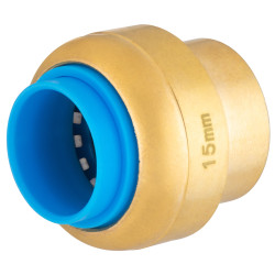 Bouchon Tout Push Ø 15 mm – Raccordement Facile