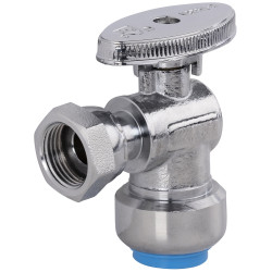 Robinet WC Push 1/4 tour équerre – Installation Facile | QUICK PLOMBERIE