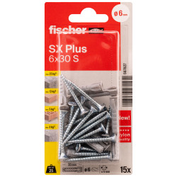 Cheville Expansion SX Plus 6x30mm Fischer – Fixation Robuste | FISCHER