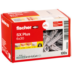 Cheville SX Plus 6x30mm Fischer – Fixation Solide | FISCHER