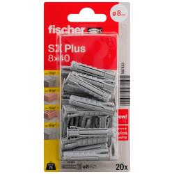 Cheville Expansion SX Plus 8x40mm Fischer – Fixation Robuste

