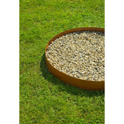 Bordure Acier Corten – Jardin Élégant 3 Pcs

