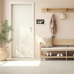 Vidéophone 2 fils 7" gris CHACON