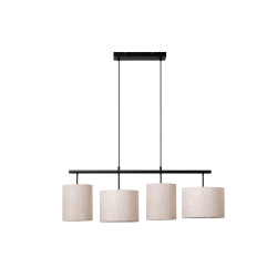 Suspension Maya crème E27 4 x 40 W LUCIDE