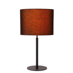Lampe de tabale Maya noire E27 40 W LUCIDE Lampe de tabale Maya noire E27 40 W LUCIDE