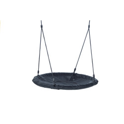 Siège balançoire nid Swibee noir – Confort & Jeu | KBT