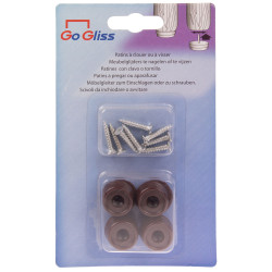 Patin plastique à visser Ø 21mm – Protège vos sols | TEKNI-PROTECT Patin plastique à visser Ø 21mm – Protège vos sols | TEKNI-PROTECT
