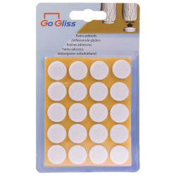 Patin feutre blanc Ø17mm – Protection meubles | TEKNI-PROTECT
 Patin feutre blanc Ø17mm – Protection meubles | TEKNI-PROTECT