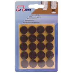 Patin feutre brun 17mm – Protège vos sols | TEKNI-PROTECT Patin feutre brun 17mm – Protège vos sols | TEKNI-PROTECT