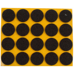 Patin feutre brun 17mm – Protège vos sols | TEKNI-PROTECT Patin feutre brun 17mm – Protège vos sols | TEKNI-PROTECT