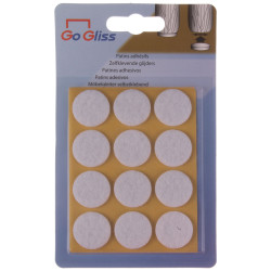 Patin feutre blanc Ø 22mm – Protège vos sols | TEKNI-PROTECT Patin feutre blanc Ø 22mm – Protège vos sols | TEKNI-PROTECT