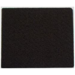 Patin en feutre brun 80x95mm – Protection meubles | TEKNI-PROTECT

