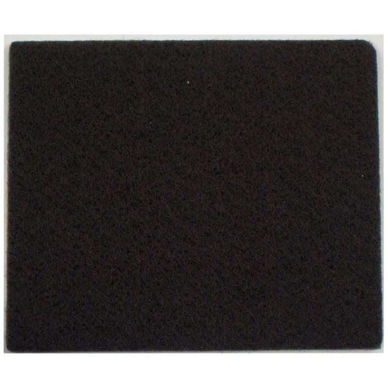 Patin en feutre brun 80x95mm – Protection meubles | TEKNI-PROTECT

