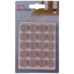 Patin en feutre Super beige 17mm – Protection sol | TEKNI-PROTECT