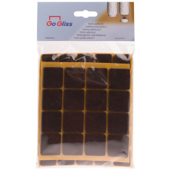 Patins en feutre brun 47 pcs TEKNI-PROTECT – Protège sols | TEKNI-PROTECT