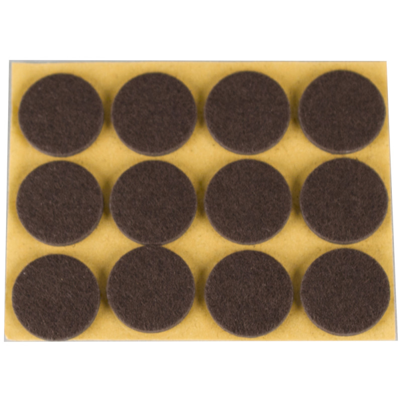 Patin feutre marron 22mm – Protège sols | TEKNI-PROTECT

