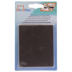 Patin Antidérapant Caoutchouc 80x95mm – Protection Sol | TEKNI-PROTECT