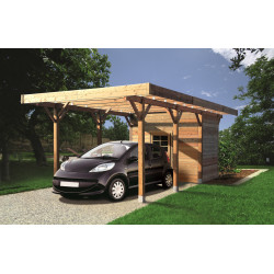 Carport combiné 3 x 7 x 2,5 m SOLID