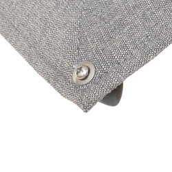 Parasol déporté Tikeo Platine 3x4,2m Inclinable | HESPERIDE Parasol déporté Tikeo Platine 3x4,2m Inclinable | HESPERIDE