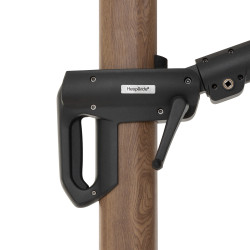 Parasol déporté Tikeo Platine 3x4,2m Inclinable | HESPERIDE Parasol déporté Tikeo Platine 3x4,2m Inclinable | HESPERIDE