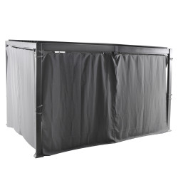 Rideaux Tonnelle Avila 4x3m - Accessoire Tonnelle | HESPERIDE Rideaux Tonnelle Avila 4x3m - Accessoire Tonnelle | HESPERIDE