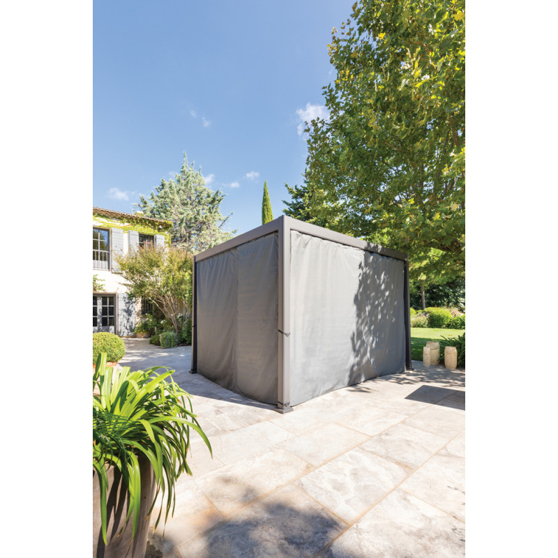 Rideaux Tonnelle Avila 4x3m - Accessoire Tonnelle | HESPERIDE Rideaux Tonnelle Avila 4x3m - Accessoire Tonnelle | HESPERIDE