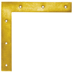 Équerre plate acier 250x250x30mm TEKNIFIX – Renfort solide

