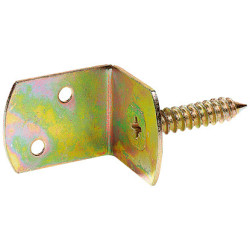 Fixation en L 30×38 mm TEKNIFIX – Installation facile