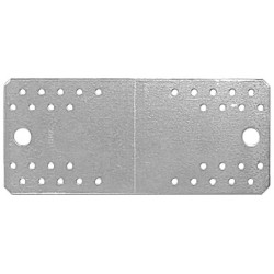 Plaque d'assemblage en acier 210 x 90 mm – Lot de 20 | TEKNIFIX