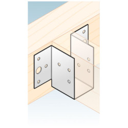 Etrier mini acier 25x77mm TEKNIFIX – Fixation solide

