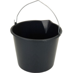Seau noir 12 L