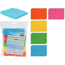 Chiffon de nettoyage en microfibre 30 x 30 cm 5 pièces Chiffon de nettoyage en microfibre 30 x 30 cm 5 pièces