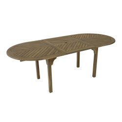 Table de jardin extensible Durban – Modulable et Design