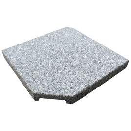 Dalle pour pied de parasol carrée Granite 25 kg
