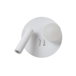 Lampe de chevet murale LED Matiz blanche 3,5 W LUCIDE Lampe de chevet murale LED Matiz blanche 3,5 W LUCIDE