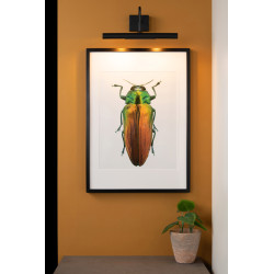 Applique murale Vinz noire G9 2 x 28 W LUCIDE Applique murale Vinz noire G9 2 x 28 W LUCIDE