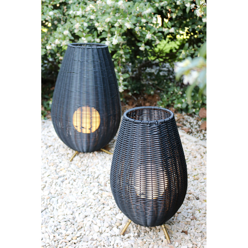 Lampe de table LED Colin noire 3 W LUCIDE Lampe de table LED Colin noire 3 W LUCIDE