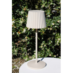 Lampe de table LED Justine crème 2 W LUCIDE