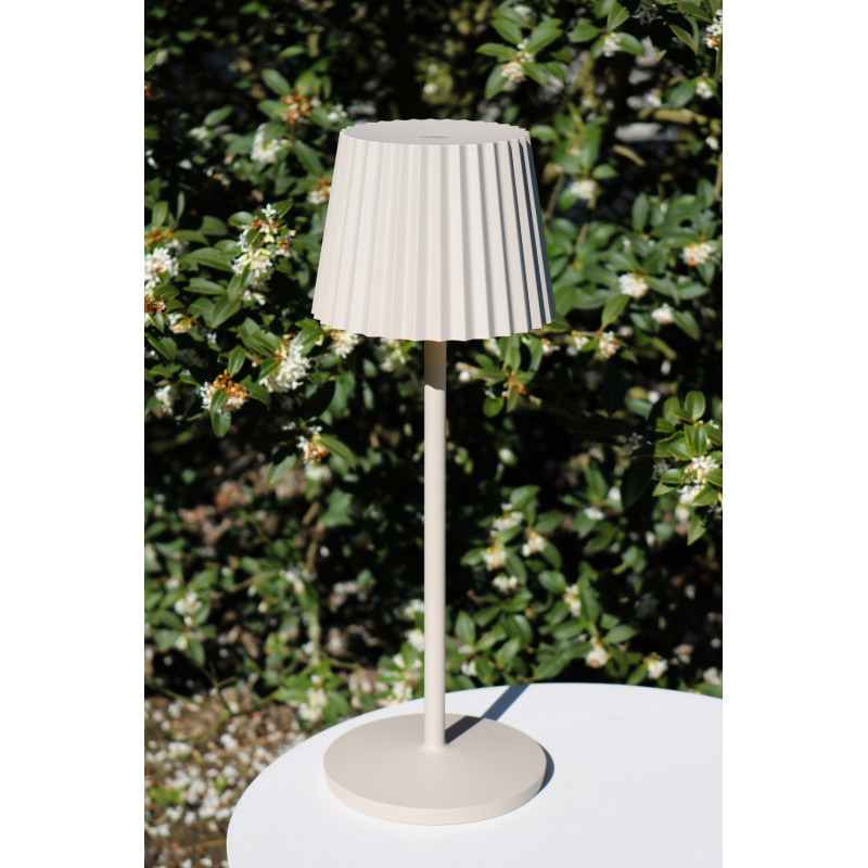 Lampe de table LED Justine crème 2 W LUCIDE