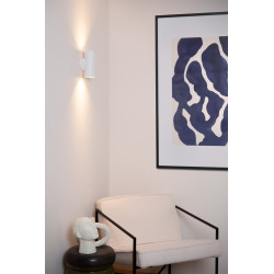 Applique Bondi blanche GU10 2 x 50 W LUCIDE Applique Bondi blanche GU10 2 x 50 W LUCIDE