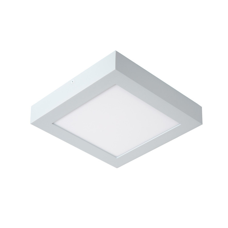 Plafonnier LED pour salle de bain Brice carré blanc 1300 lm 22 W LUCIDE