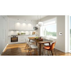 Vidéophone multi-appartements 2 fils 4,3" blanc DIO