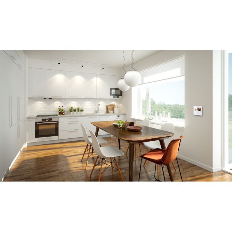 Vidéophone multi-appartements 2 fils 4,3" blanc DIO