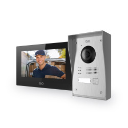 Vidéophone connecté 2 fils 7" gris DIO Vidéophone connecté 2 fils 7" gris DIO