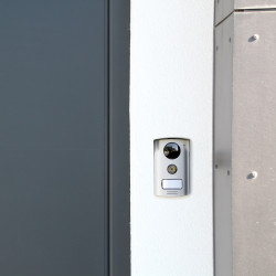 Vidéophone Ultra Slim 2 fils 7" noir CHACON