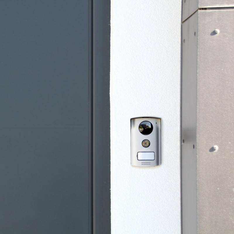 Vidéophone Ultra Slim 2 fils 7" noir CHACON