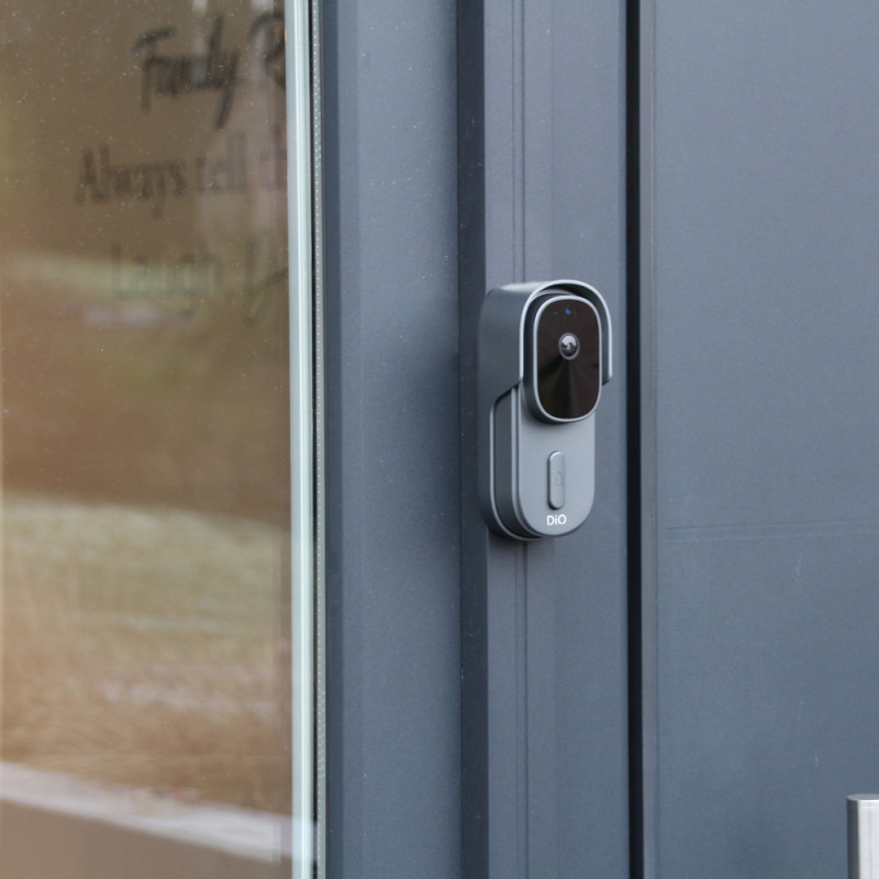 Parlophone connecté sans fil avec notification photo gris DIO