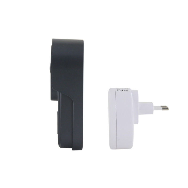 Parlophone connecté sans fil avec notification photo gris DIO