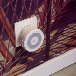 Parlophone connecté sans fil avec notification photo gris DIO