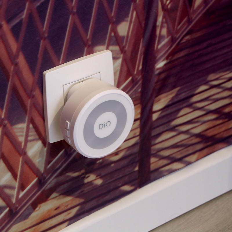 Parlophone connecté sans fil avec notification photo gris DIO